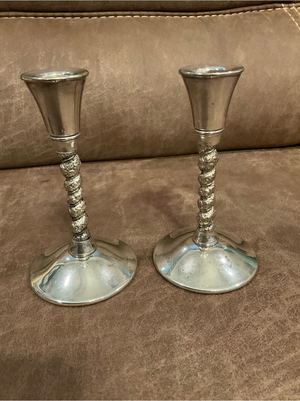 Valero Silver-plate Hollowware Candlesticks